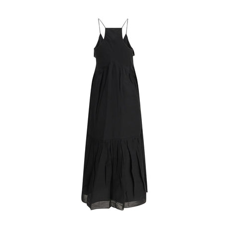 Marant Etoile Black Cotton Casual Dress