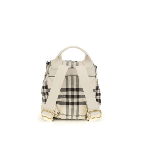 Burberry Beige Nylon Backpack