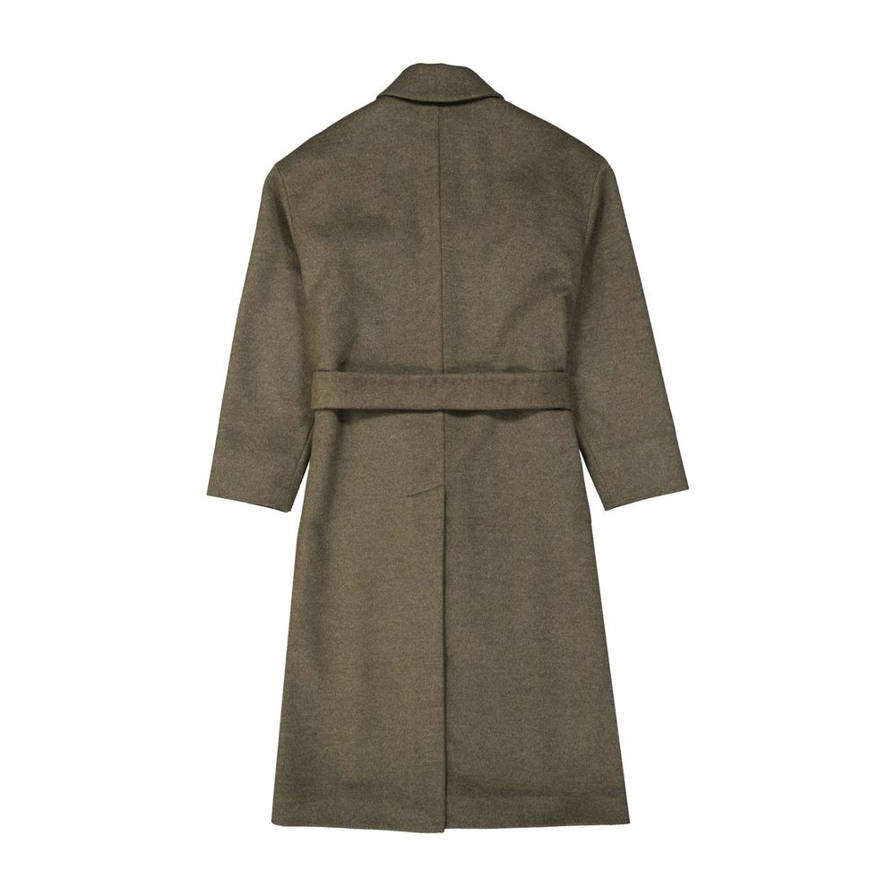 Brunello Cucinelli Bicolor Wool Coat