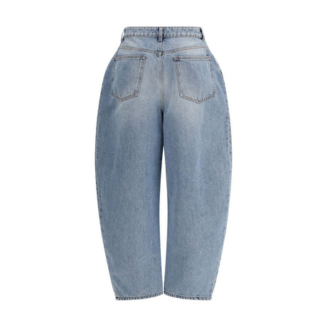 Rohe Blue Cotton Straight-Leg Jeans