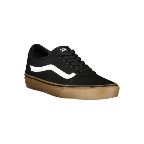 Vans Black Polyester Low Top Sneakers