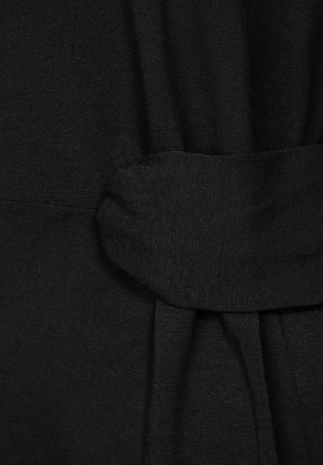 Street One Black Viscose Casual Dress