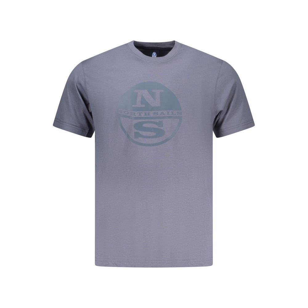North Sails Blue Cotton Men's T-Shirt