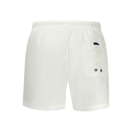 North Sails White Polyester Men's Swim Boxer