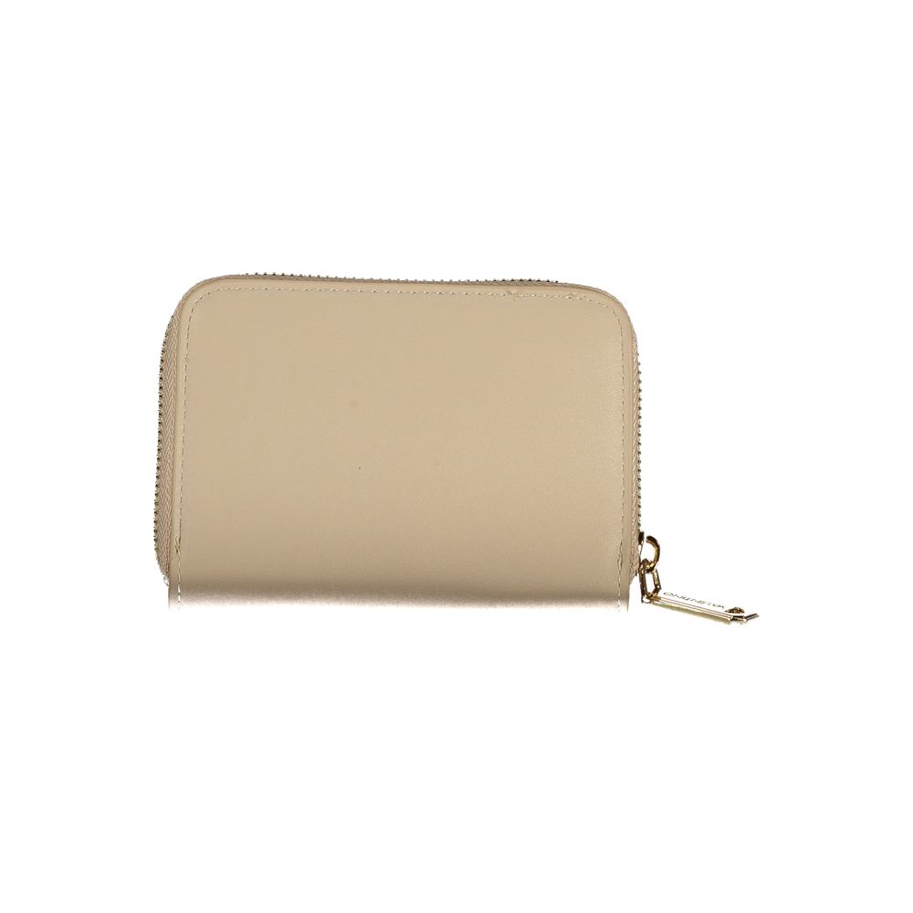 Mario Valentino Beige Polyethylene Wallet