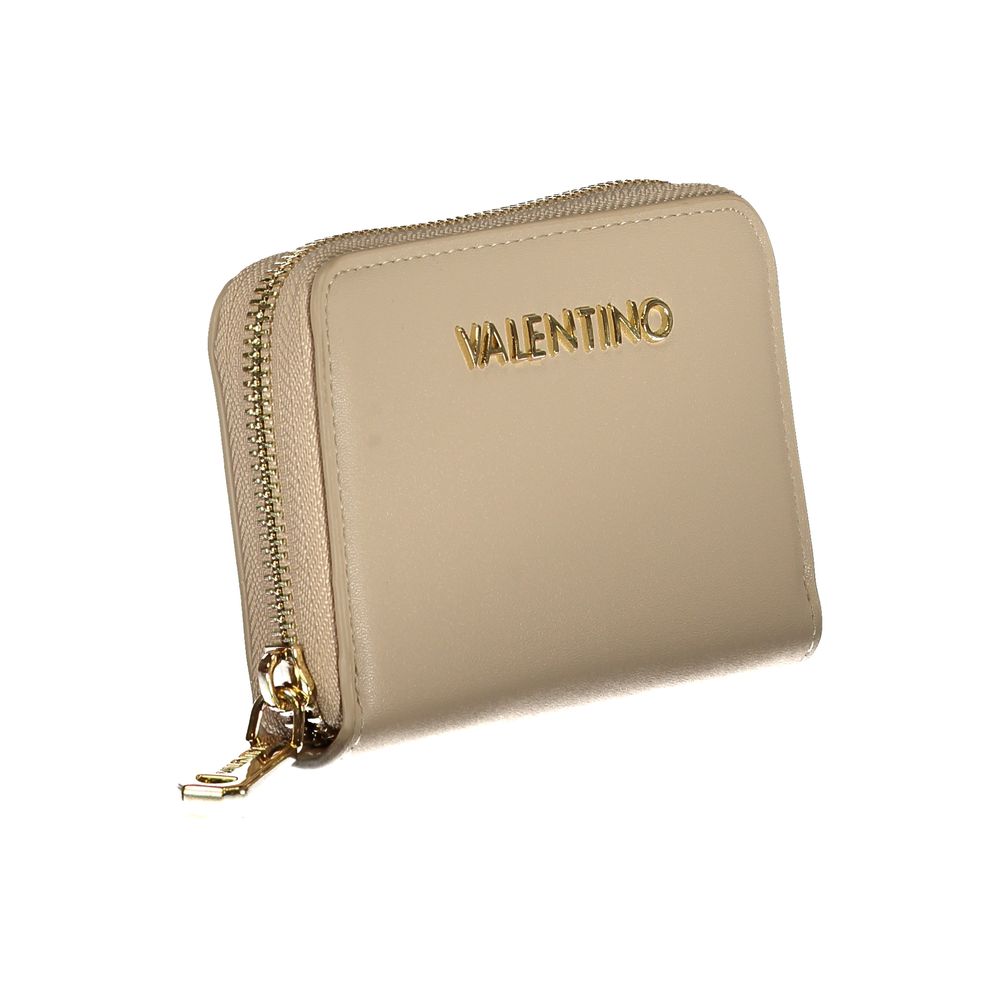 Mario Valentino Beige Polyethylene Wallet