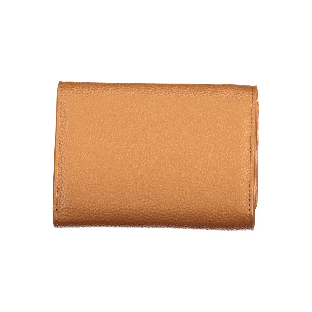 Mario Valentino Brown Polyethylene Wallet