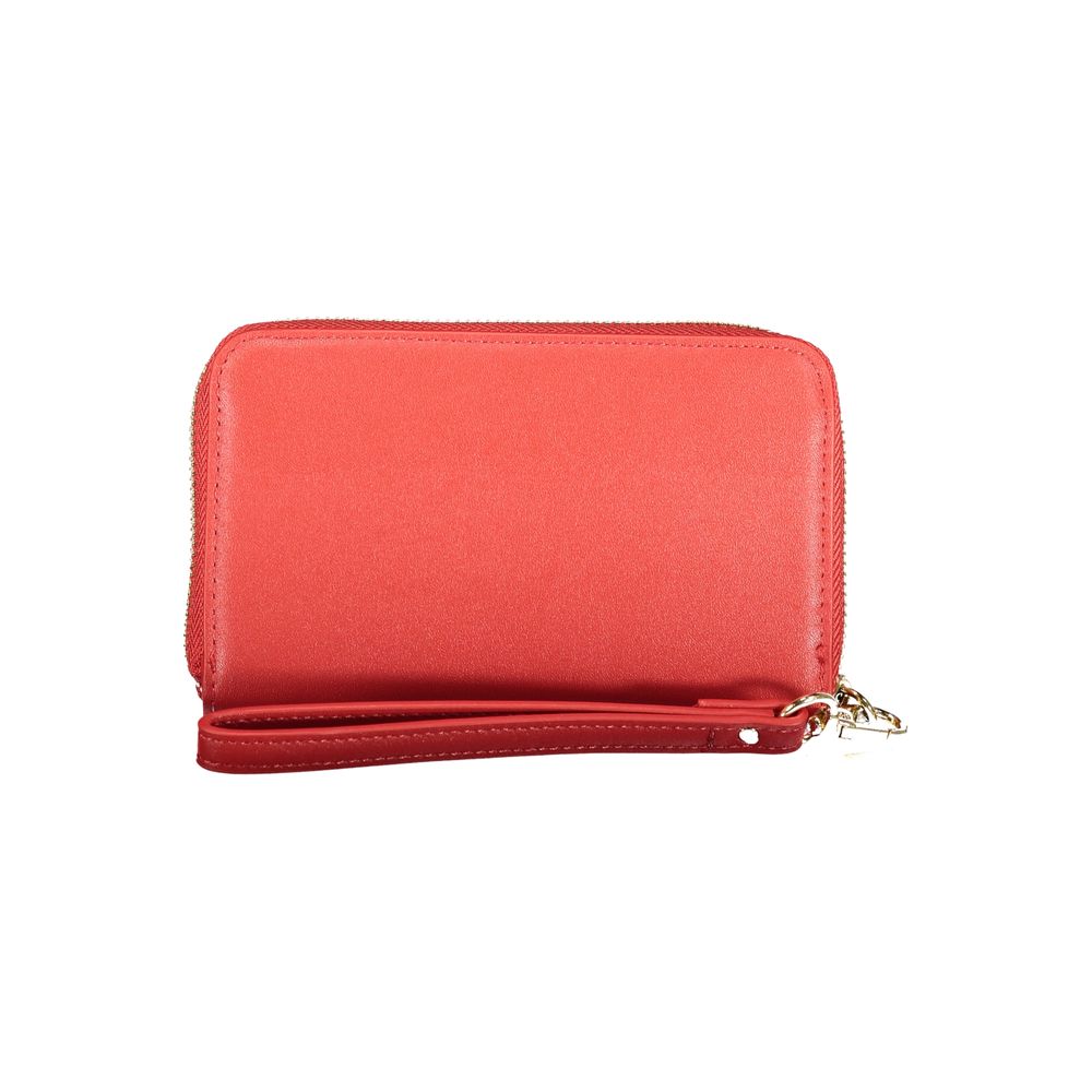 Mario Valentino Red Polyethylene Wallet