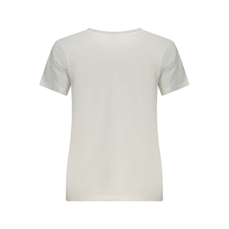 Pepe Jeans White Cotton Women T-Shirt