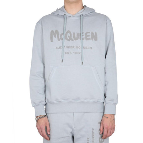 Alexander McQueen Gray Cotton Sweatshirt