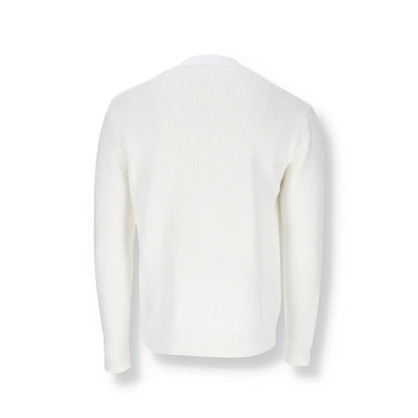 Balmain White Cotton Sweatshirt