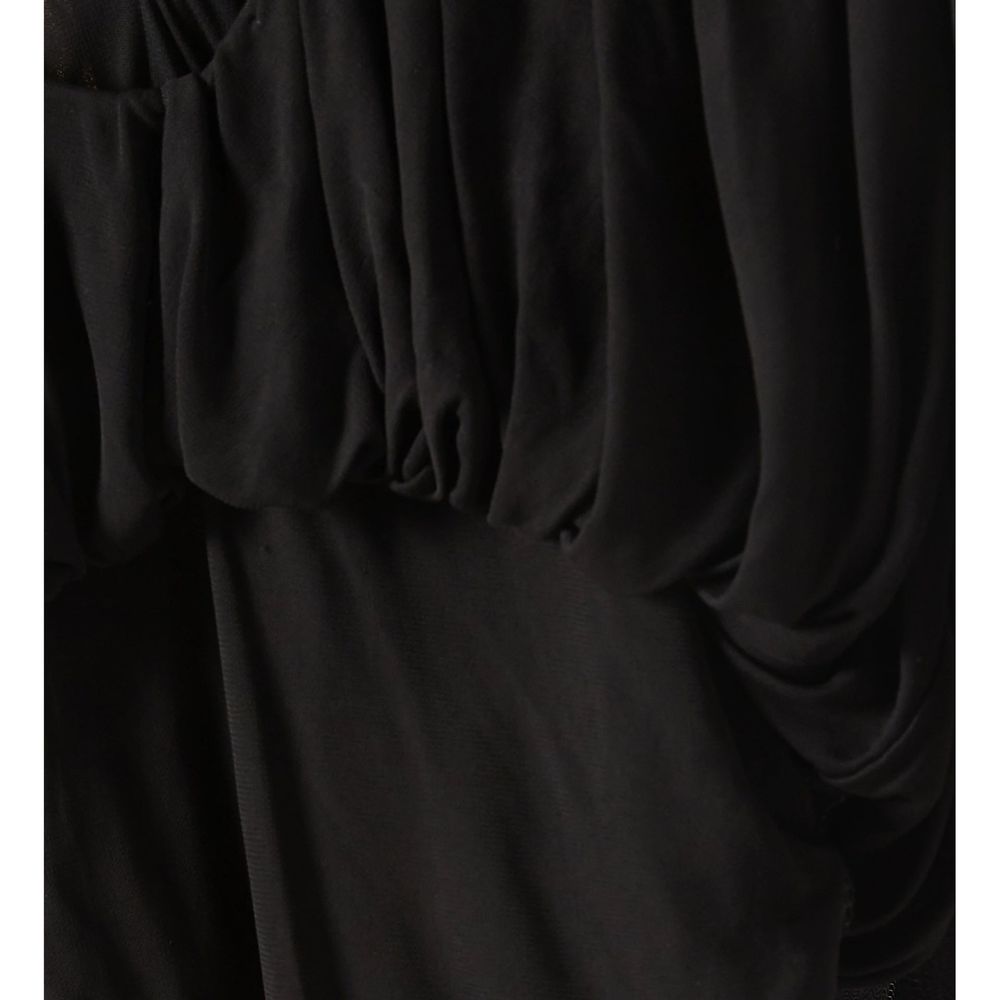 Saint Laurent Black Viscose Cocktail Dress