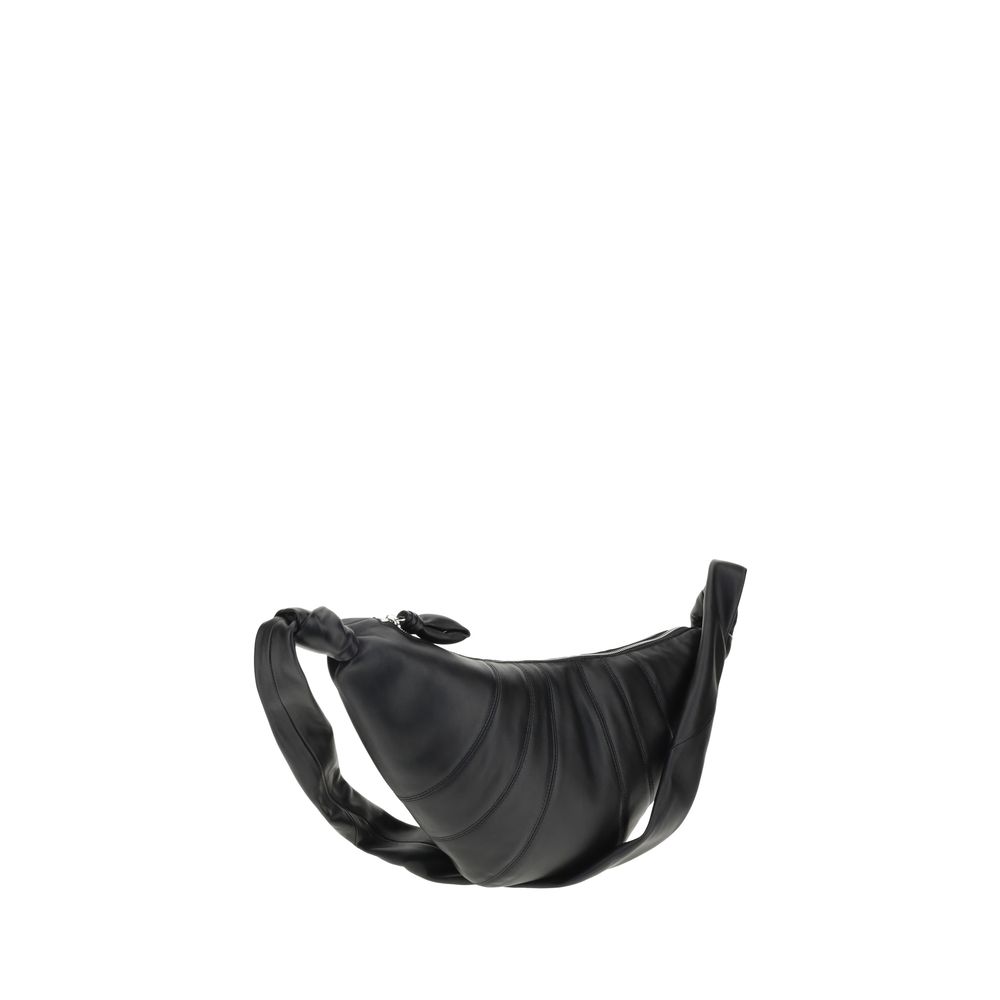 Lemaire Black Lamb Ovis Aries Aries Shoulder Bag