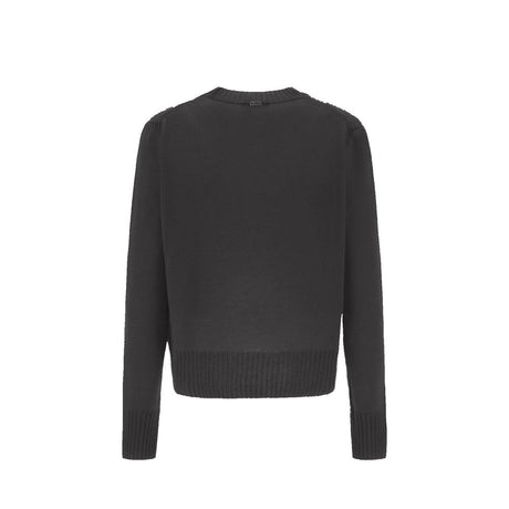 Herno Black Cashmere Cashmere Sweater