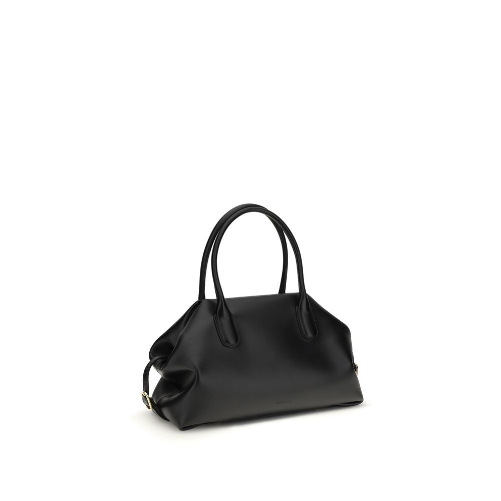 THEMOIRè Black Other Fibres Shoulder Bag
