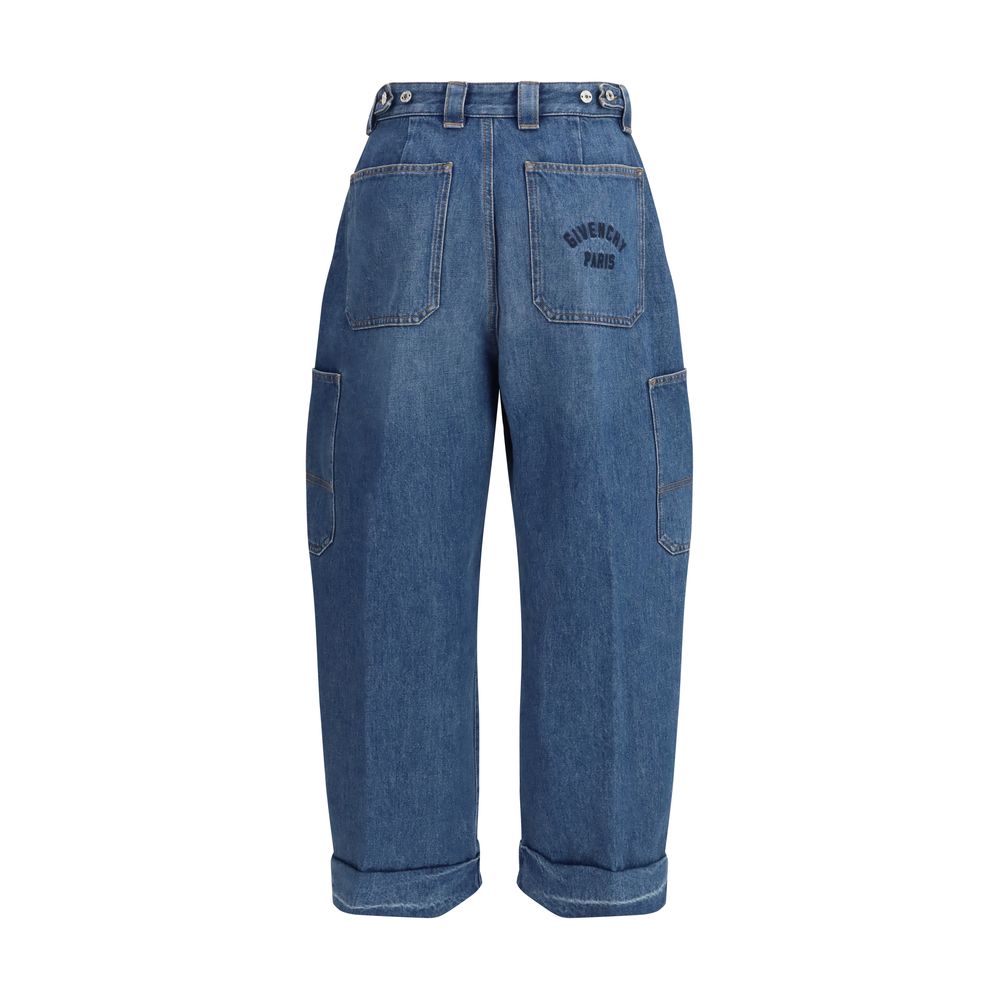 Givenchy Blue Cotton Jeans Denim