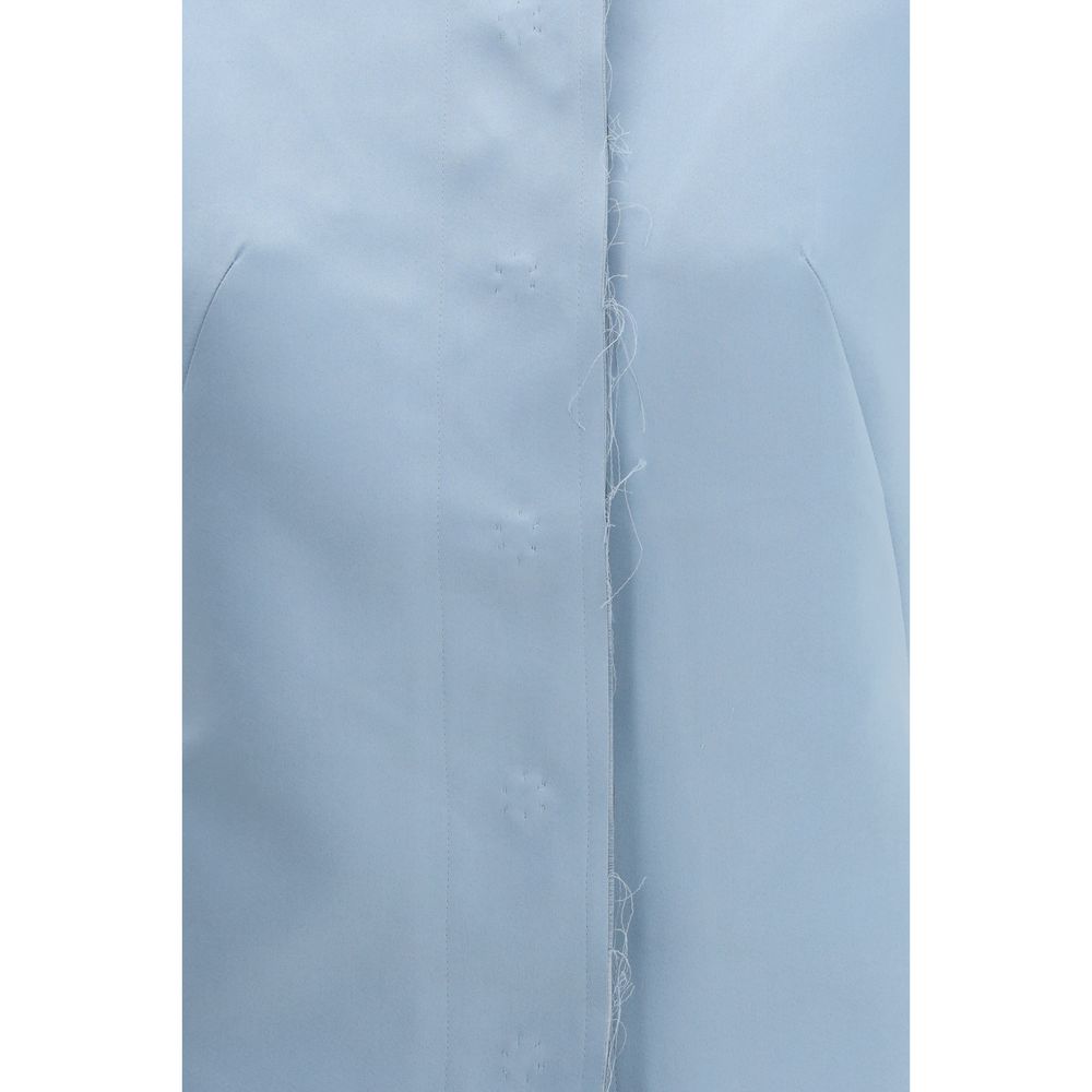 Di Stavnitser Light Blue Polyester Casual Dress