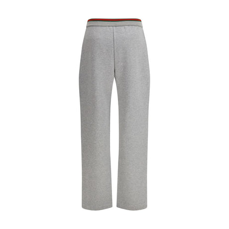 Gucci Gray Cotton Casual Pants