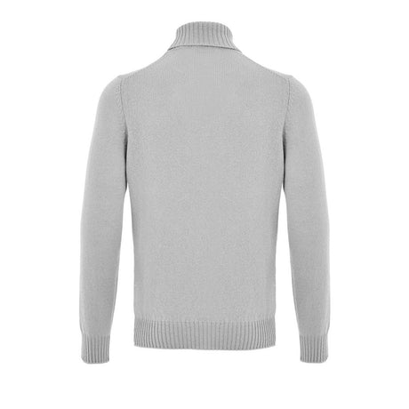Gran Sasso Gray Wool Turtleneck