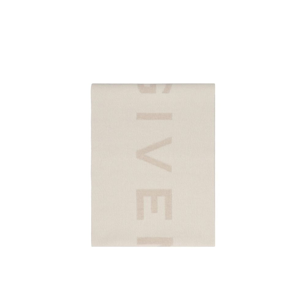 Givenchy Beige Cashmere Scarf