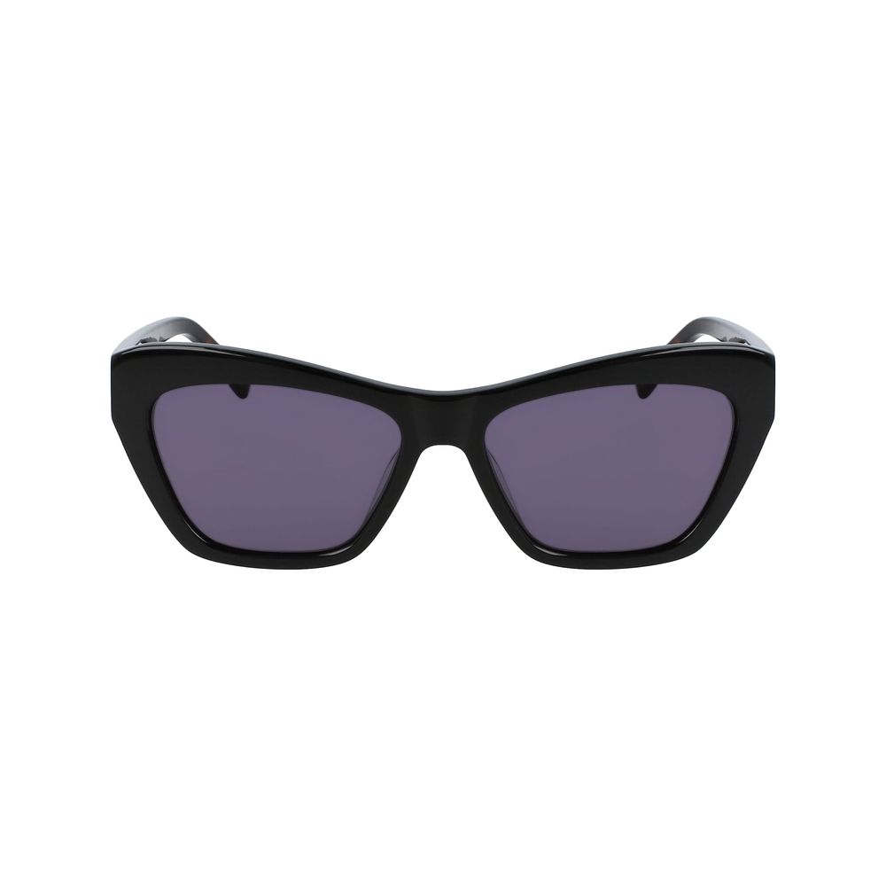 DKNY Black Acetate Sunglasses
