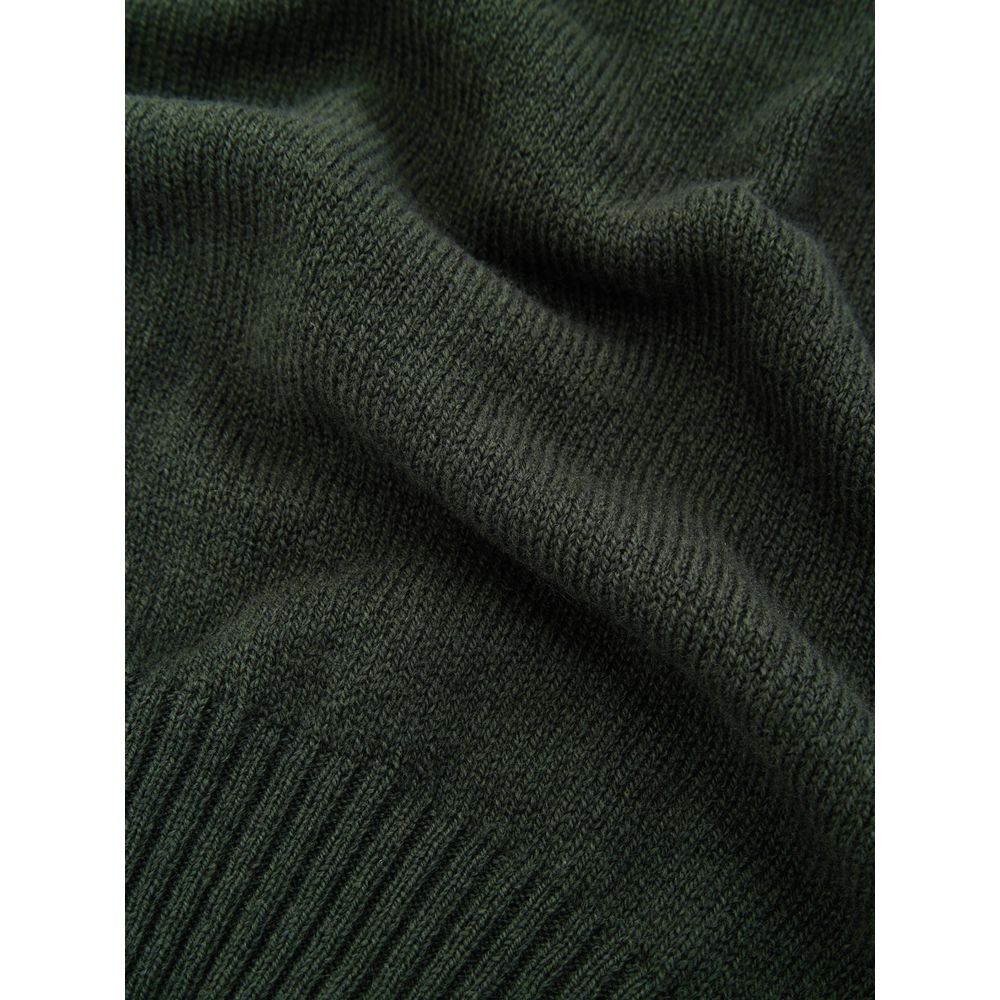 Gran Sasso Green Wool Turtleneck