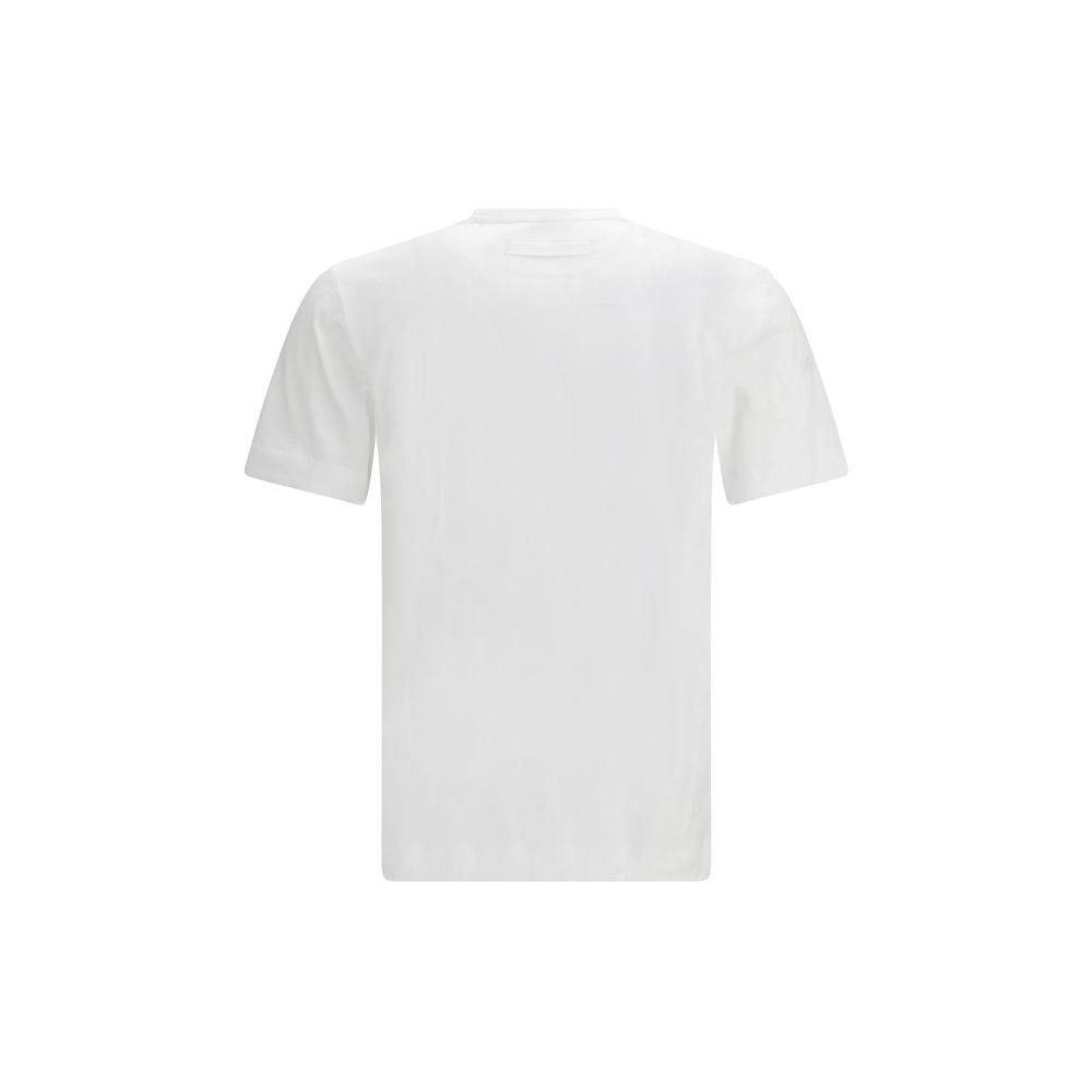 ZEGNA White Cotton T-Shirt