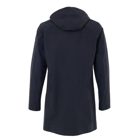 Moose Knuckles Black Nylon Trench Coat