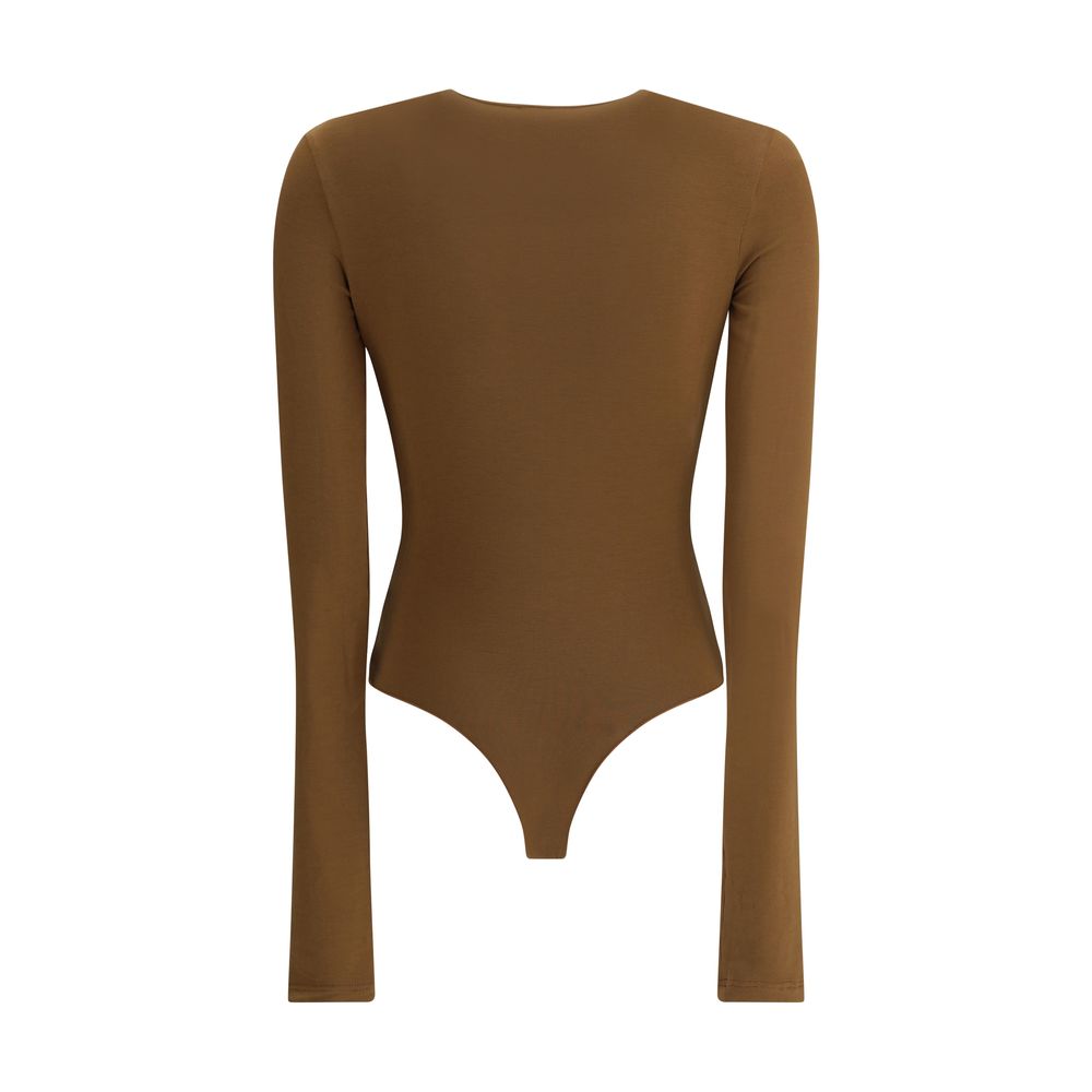 The Andamane Brown Viscose Top