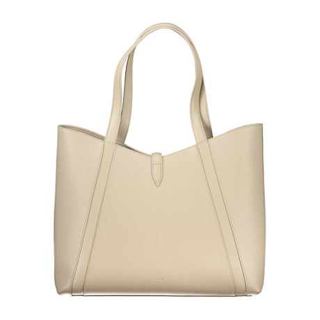 Furla Beige Leather Handbag