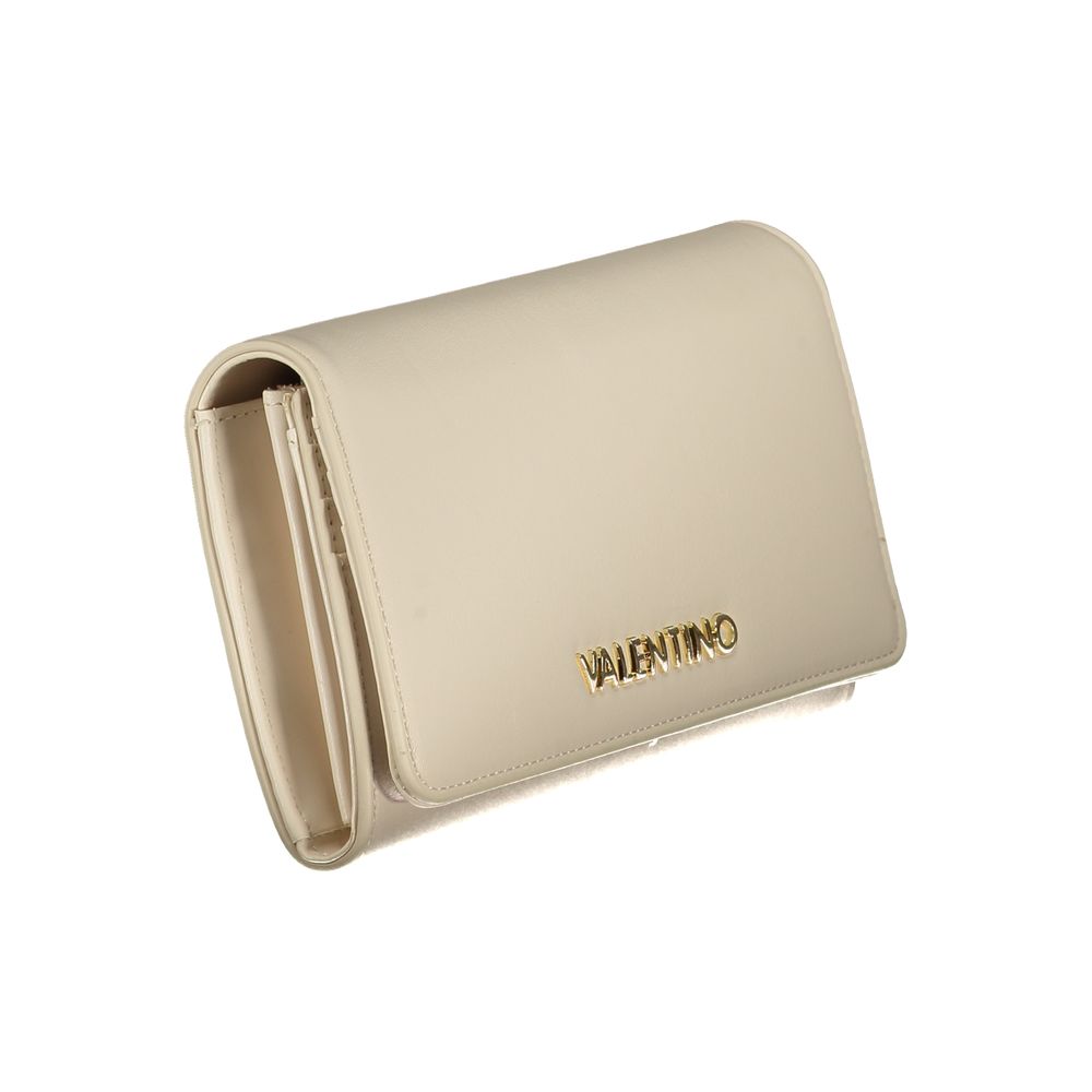 Mario Valentino Beige Polyurethane Women Wallet