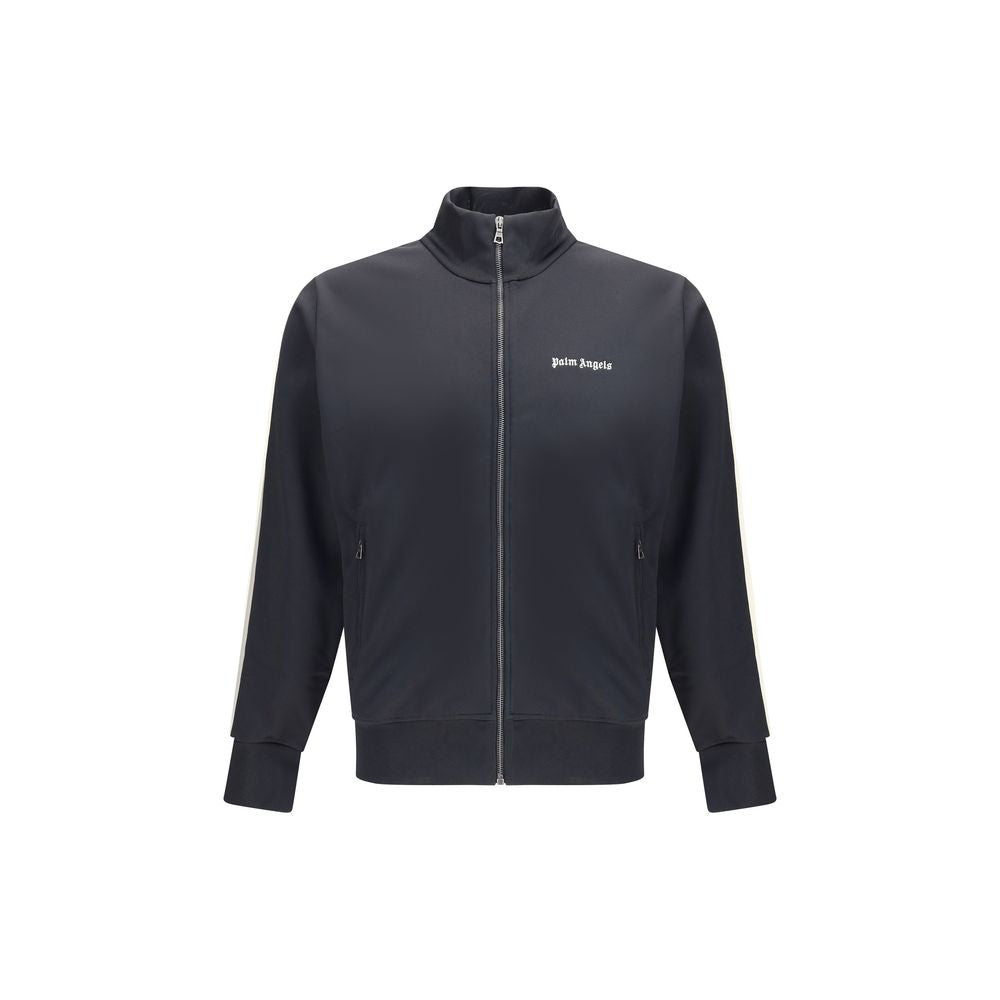Palm Angels Black Polyester Sweatshirt