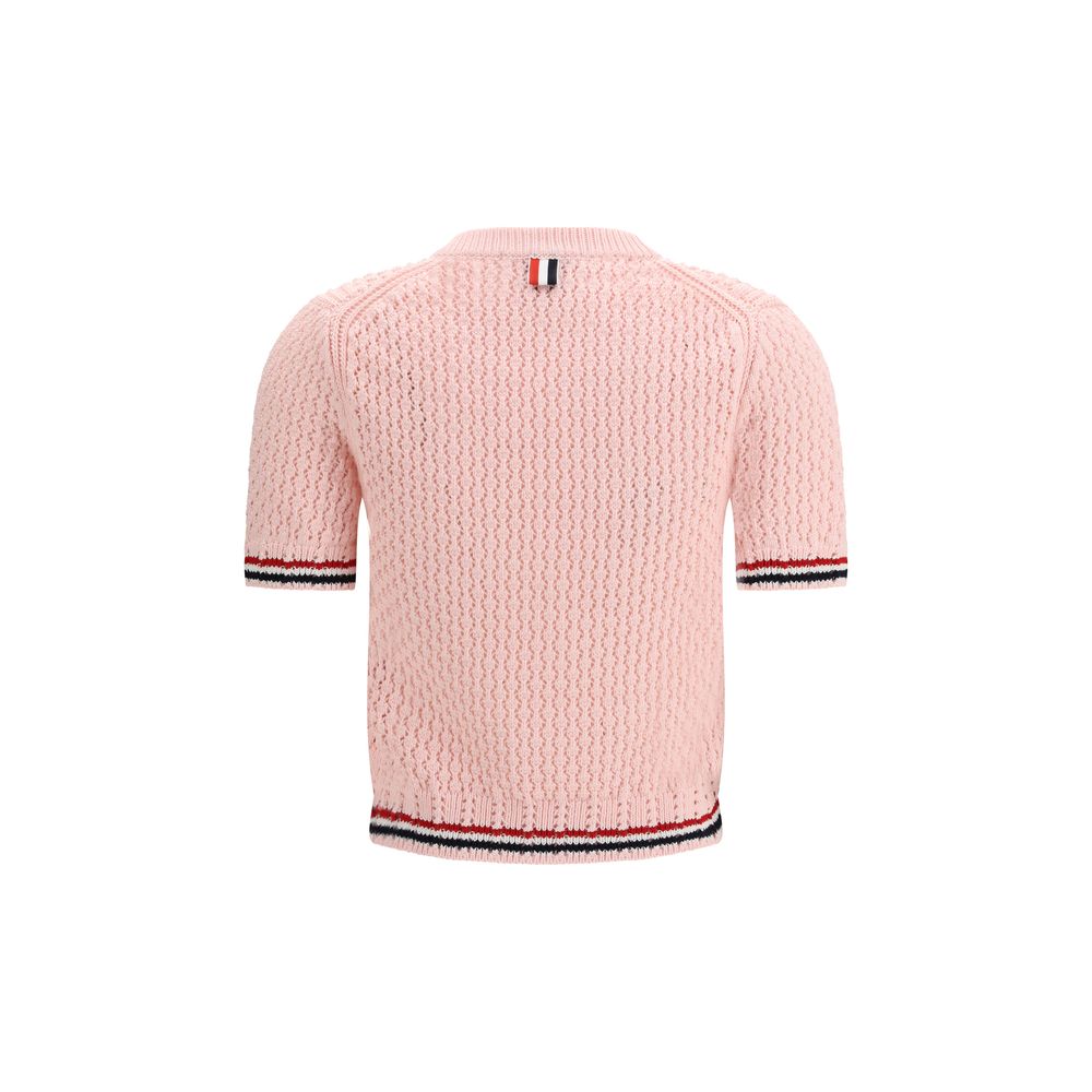 Thom Browne Pink Cotton T-Shirt