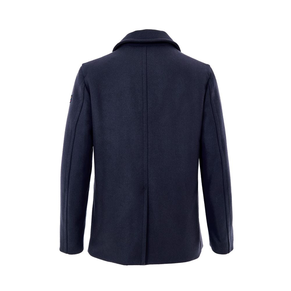 Paul & Shark Blue Polyester Coat