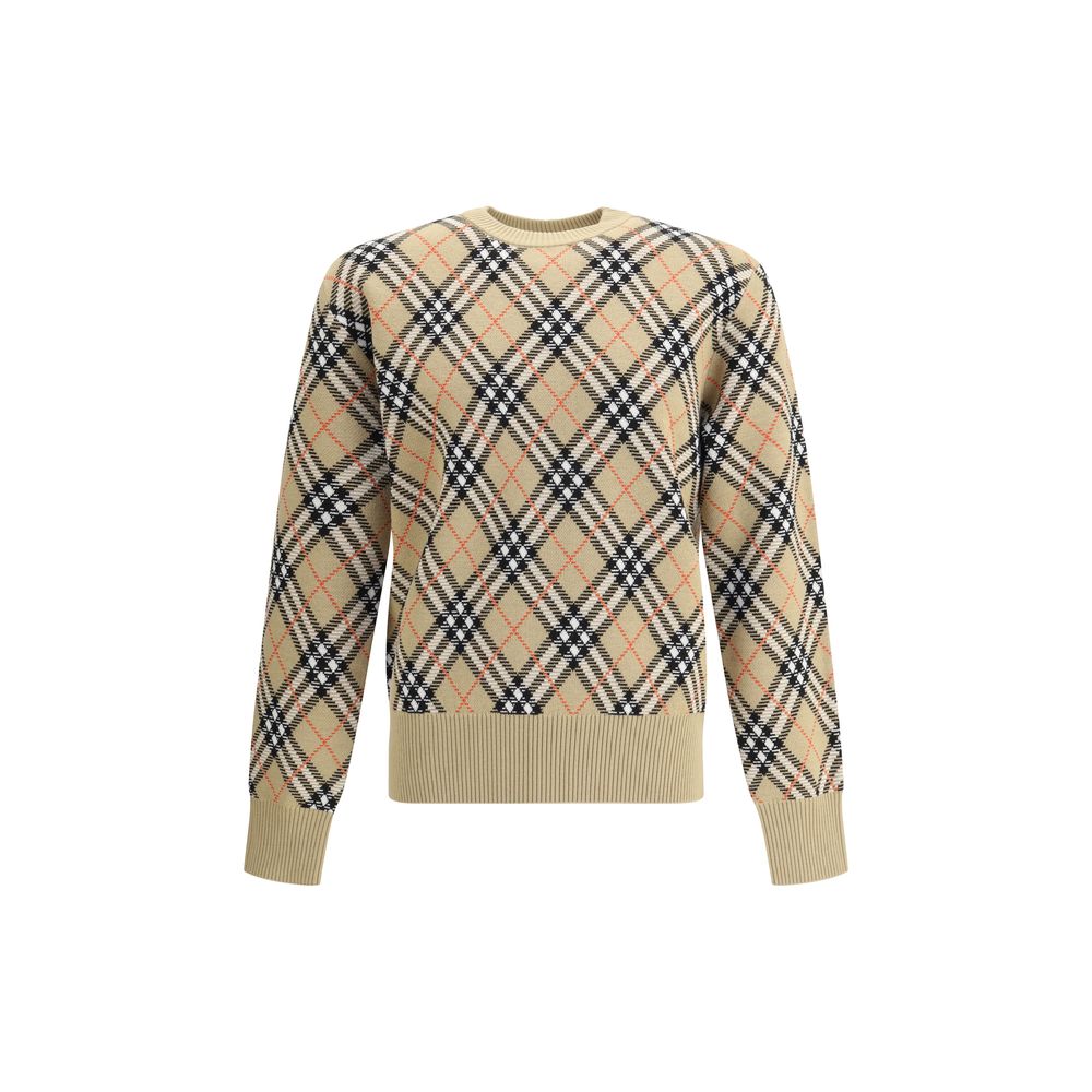 Burberry Multicolor Wool Sweatshirt