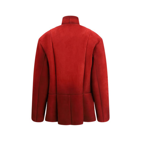 Prada Multicolor Lamb Ovis Aries Aries Coat