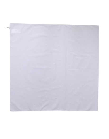 Dolce & Gabbana White Cotton Wrap Square Shawl Stole 71cm x 70cm  Scarf
