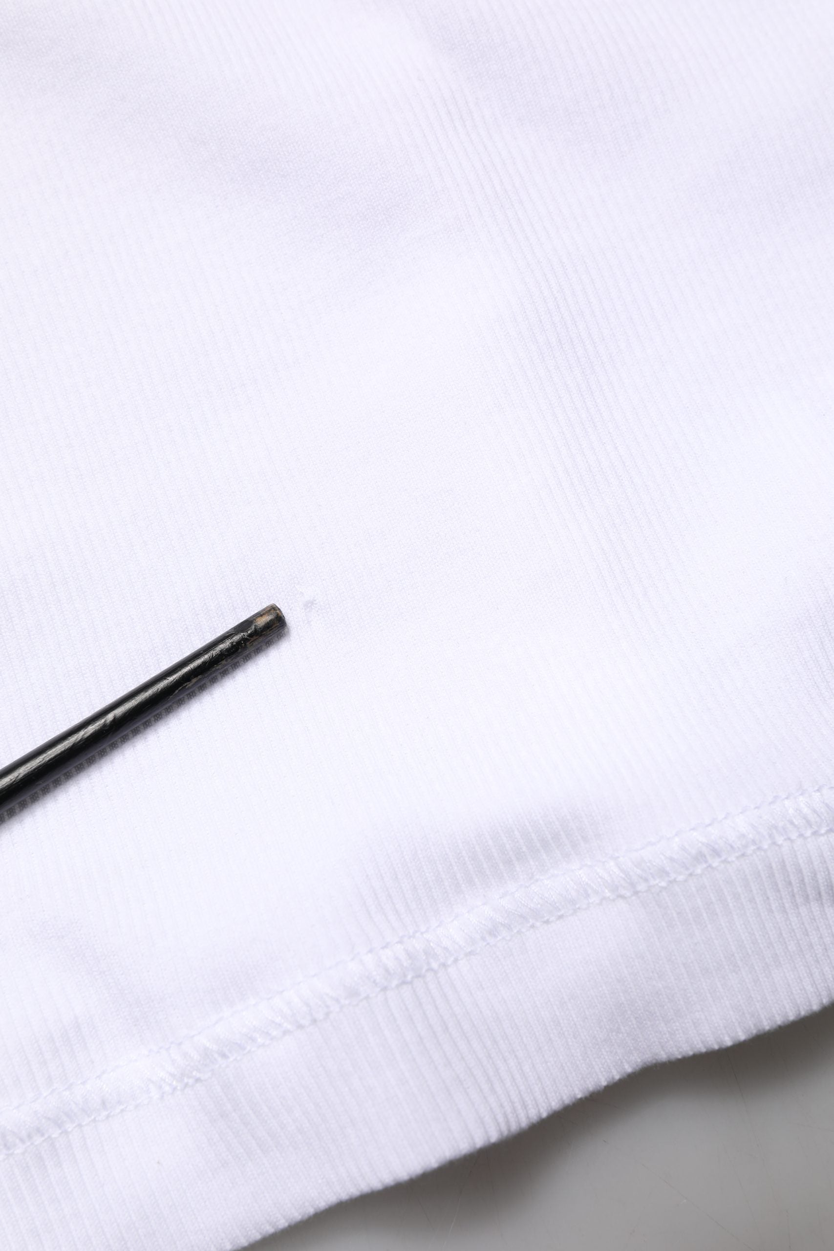 Dolce & Gabbana White Sleeveless Round Neck Tank Top T-shirt