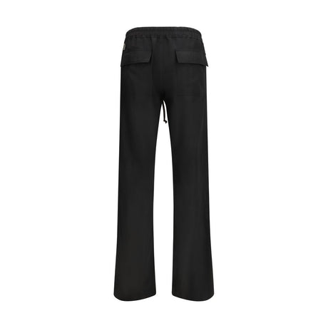 Moncler x Rick Owens Black Polyester Casual Pants