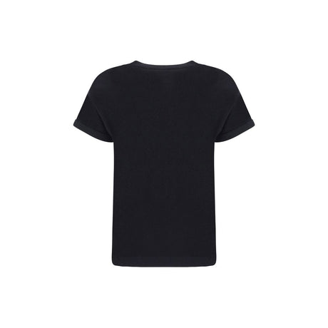 Brunello Cucinelli Black Nylon T-Shirt