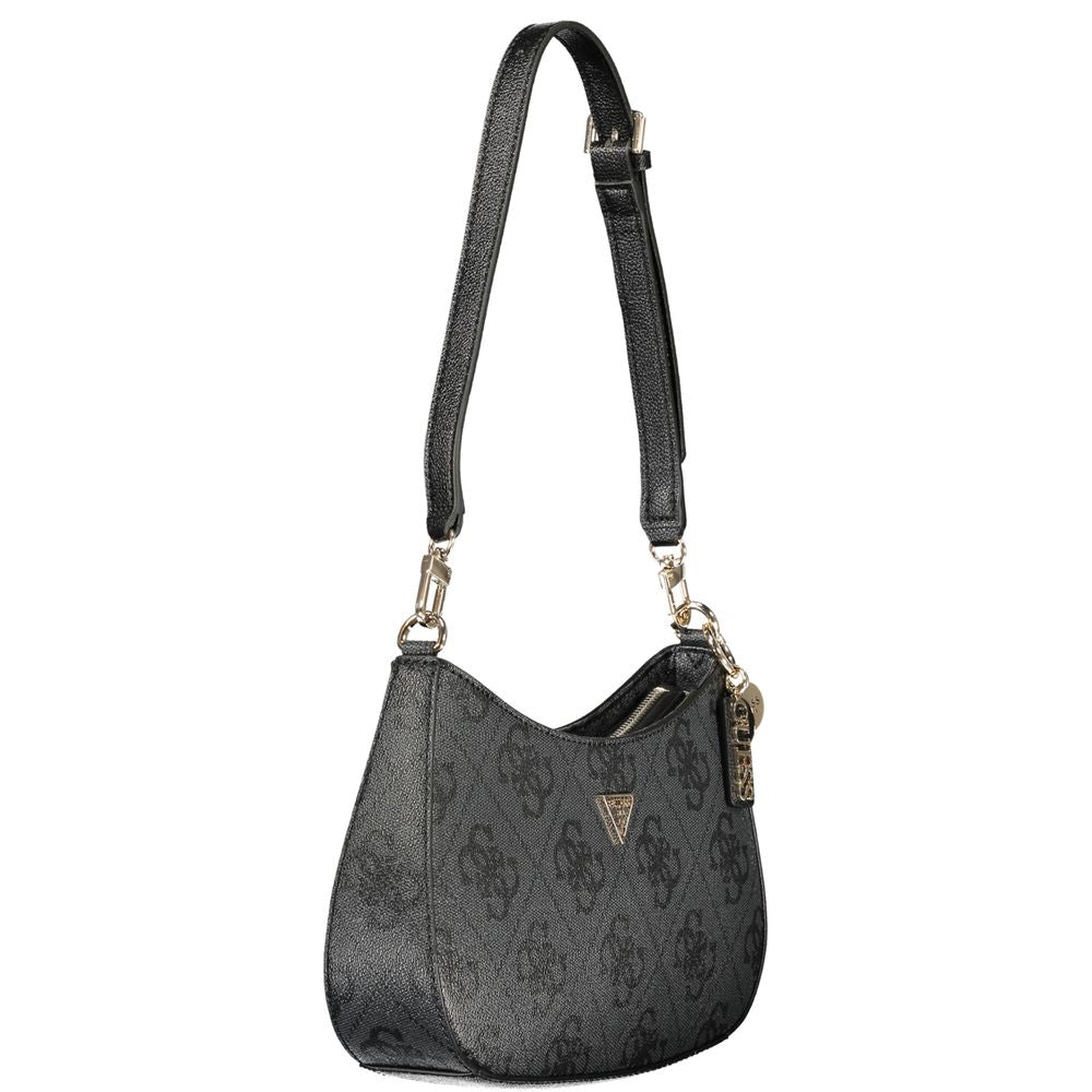 Guess Jeans Black Polyurethane Women Handbag