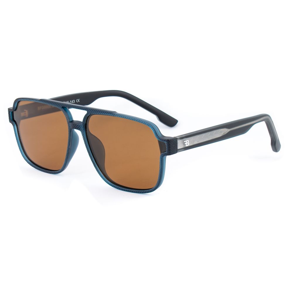 Bobroff Blue Acetate Sunglasses