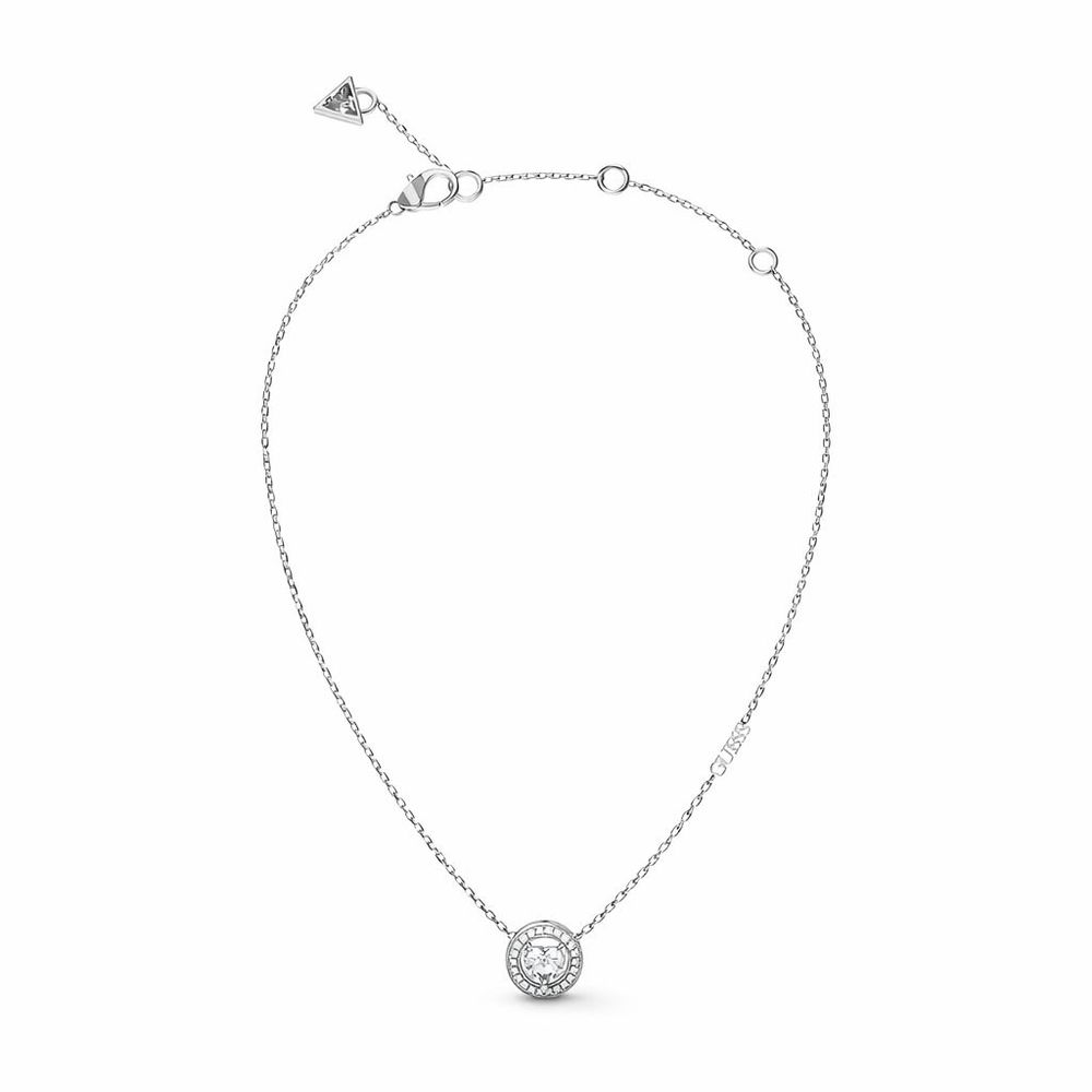 Guess Gray Stainless Steel Necklace