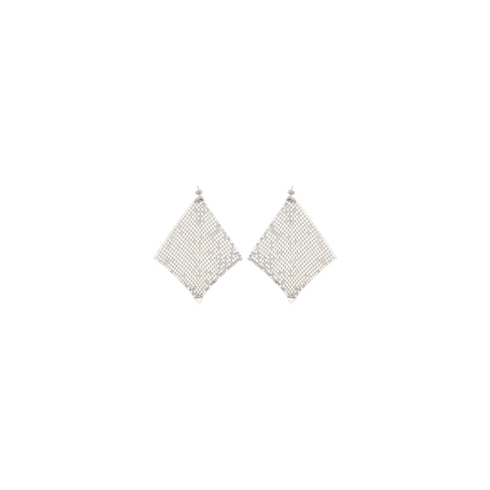 Rabanne Silver Brass Earrings