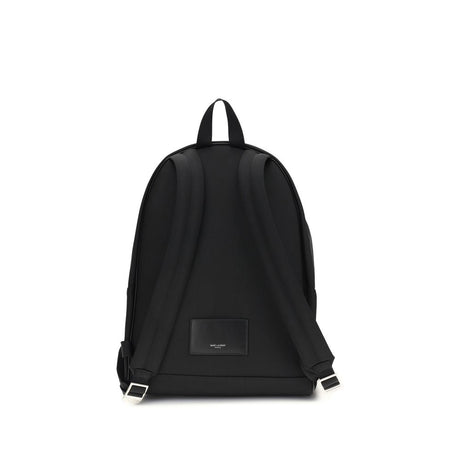 Saint Laurent Black Nylon Backpack