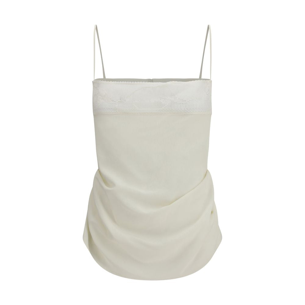 Magda Butrym Beige Silk Blouse