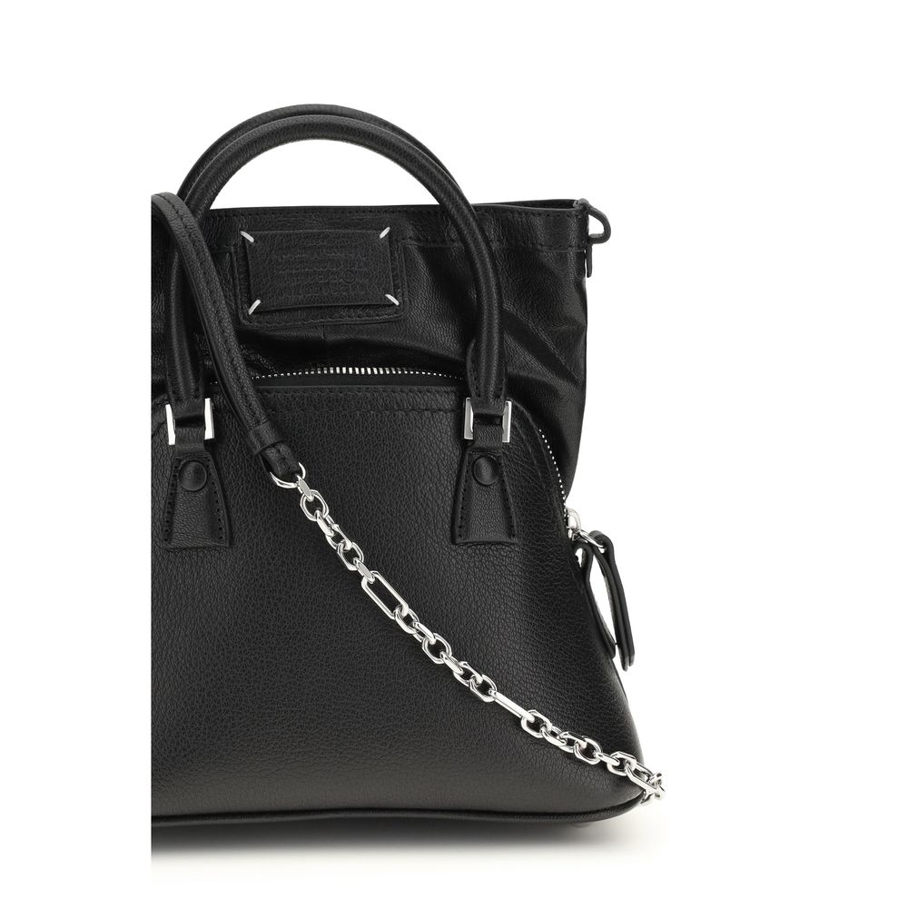 Maison Margiela Black Goatskin Handbag