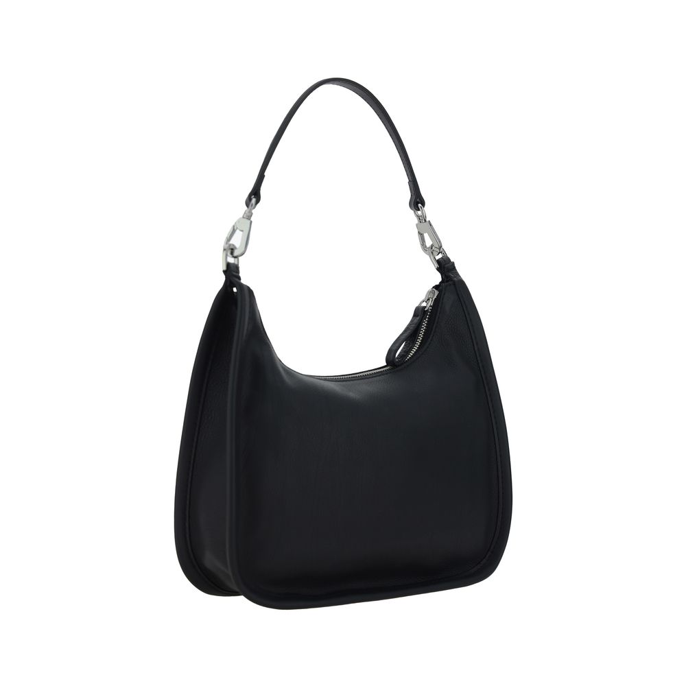 Pierre Hardy Black Calf Leather Bos Taurus Shoulder Bag
