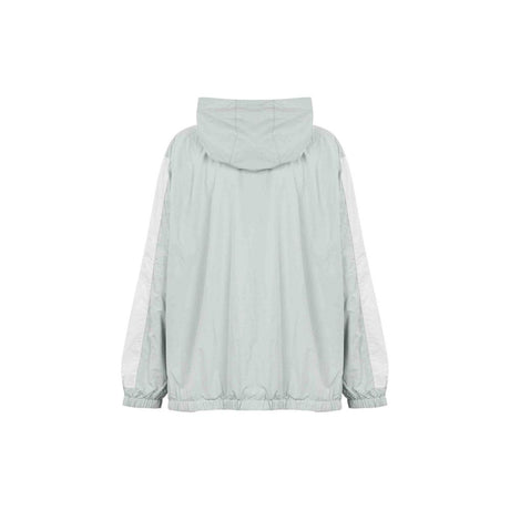 Autry Blue Nylon Shell Jacket