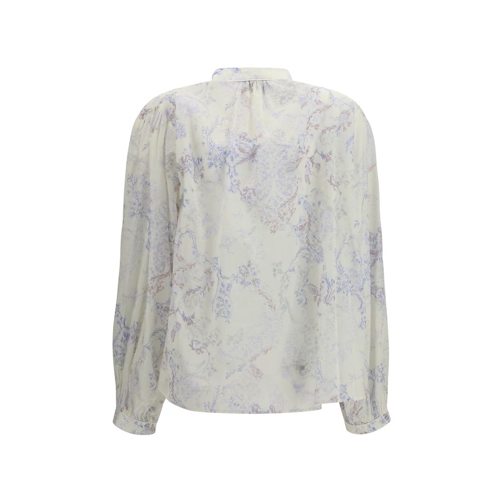 Forte_Forte Multicolor Cotton Pattern Shirt
